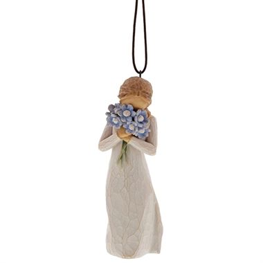 Willow Tree - Forget me not Ornament