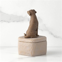 Willow Tree - Love my Dog Dark, Keepsake Box