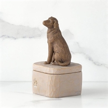 Willow Tree - Love my Dog Dark, Keepsake Box