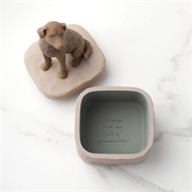 Willow Tree - Love my Dog Dark, Keepsake Box