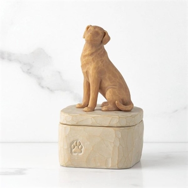 Willow Tree - Keepsake Box, Love my Dog, Golden