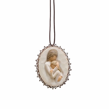 Willow Tree - Close to Me  Ornament, metal edge